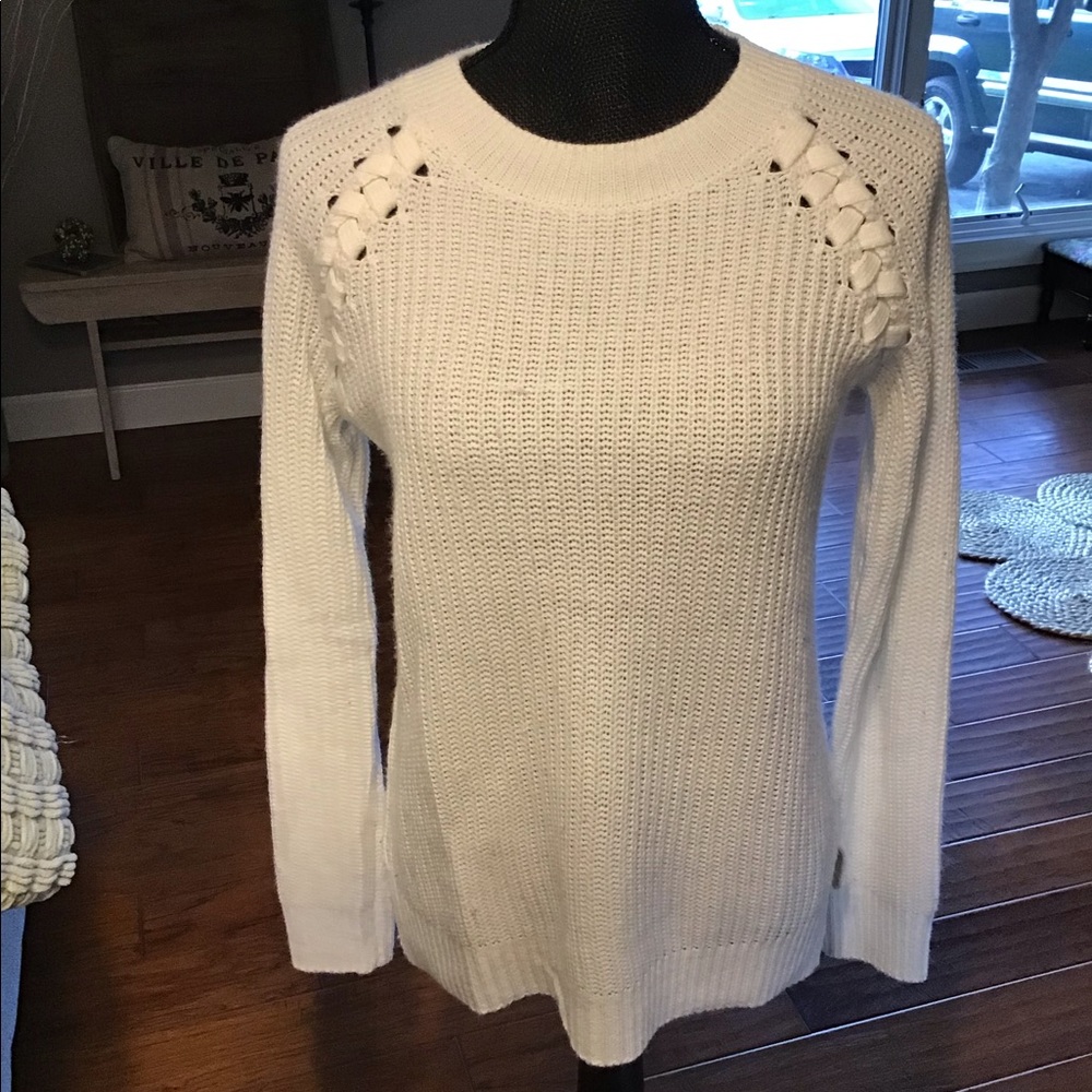 White sweater